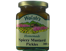 Walsh's Homemade Spicey Mustard Pickles